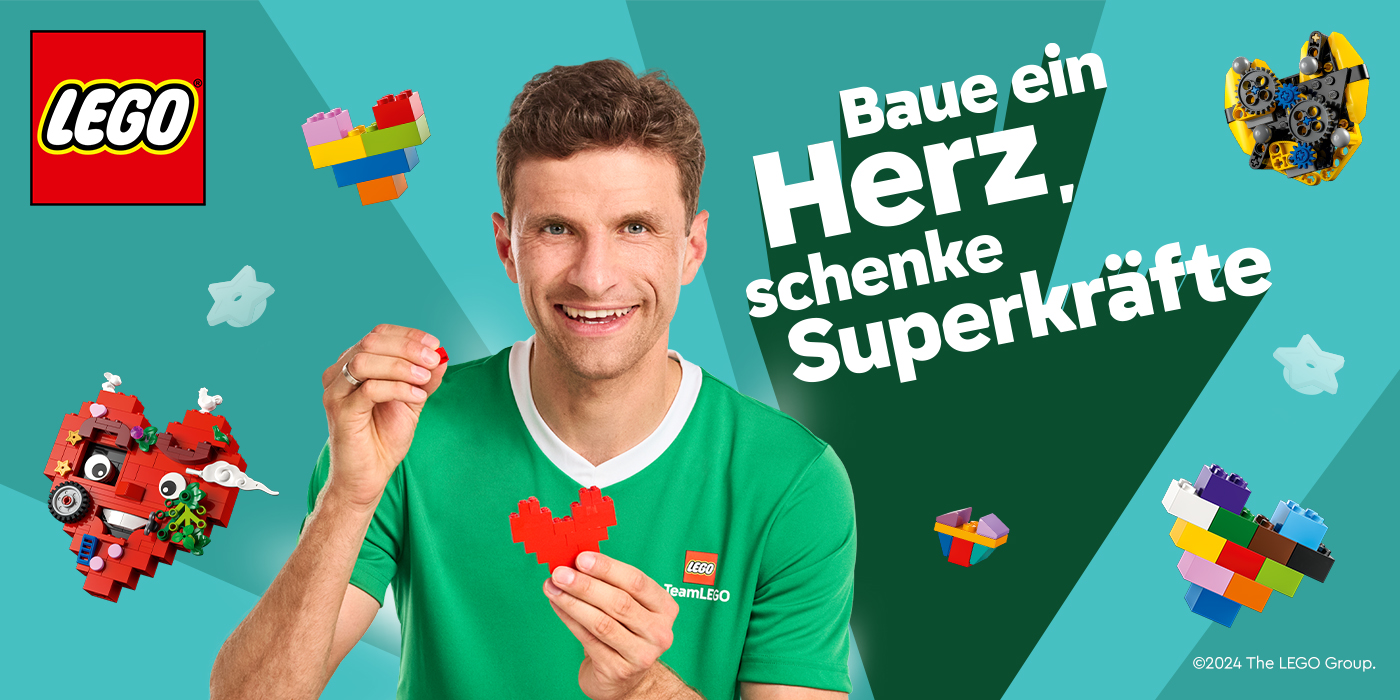 LEGO Radio Charivari Spenden Gewinn Aktion Bunte Münchner Kindl Stiftung München Thomas Müller